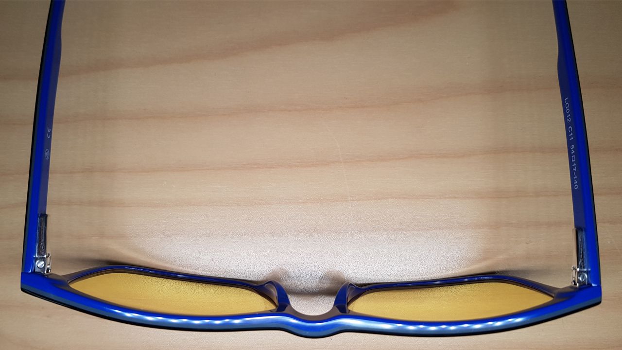 Pánské lamino - acetátové brýle Geek