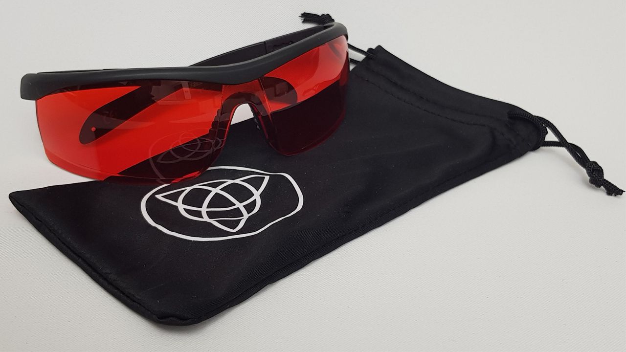 Červené brýle 5M Gamer Red - červené brýle proti modrému světlu