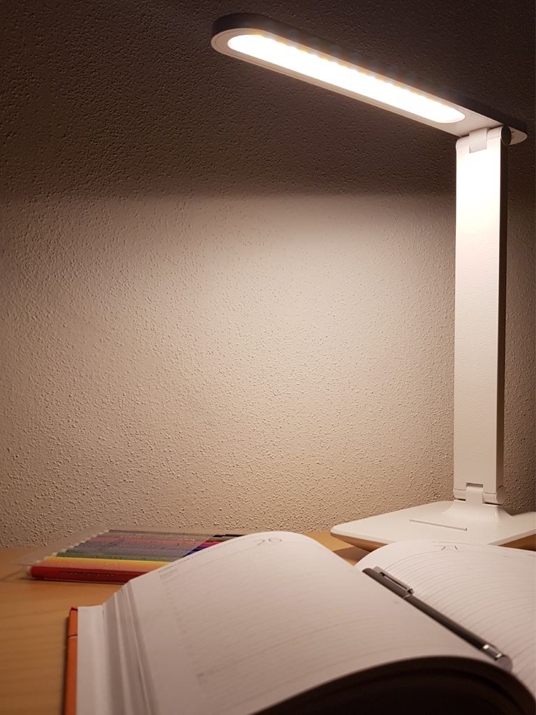 Biodynamická lampička s akumulátorem - Třetí krok je mix obou světelných zdrojů