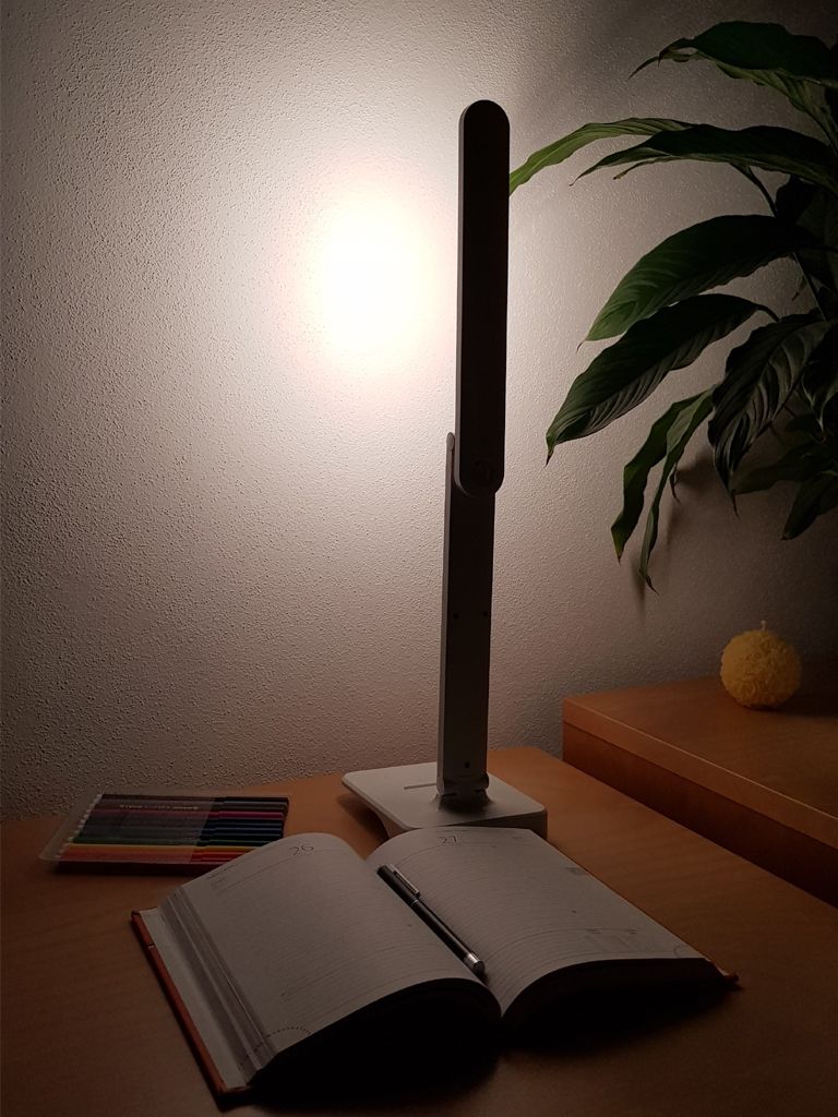 Biodynamická lampička s akumulátorem