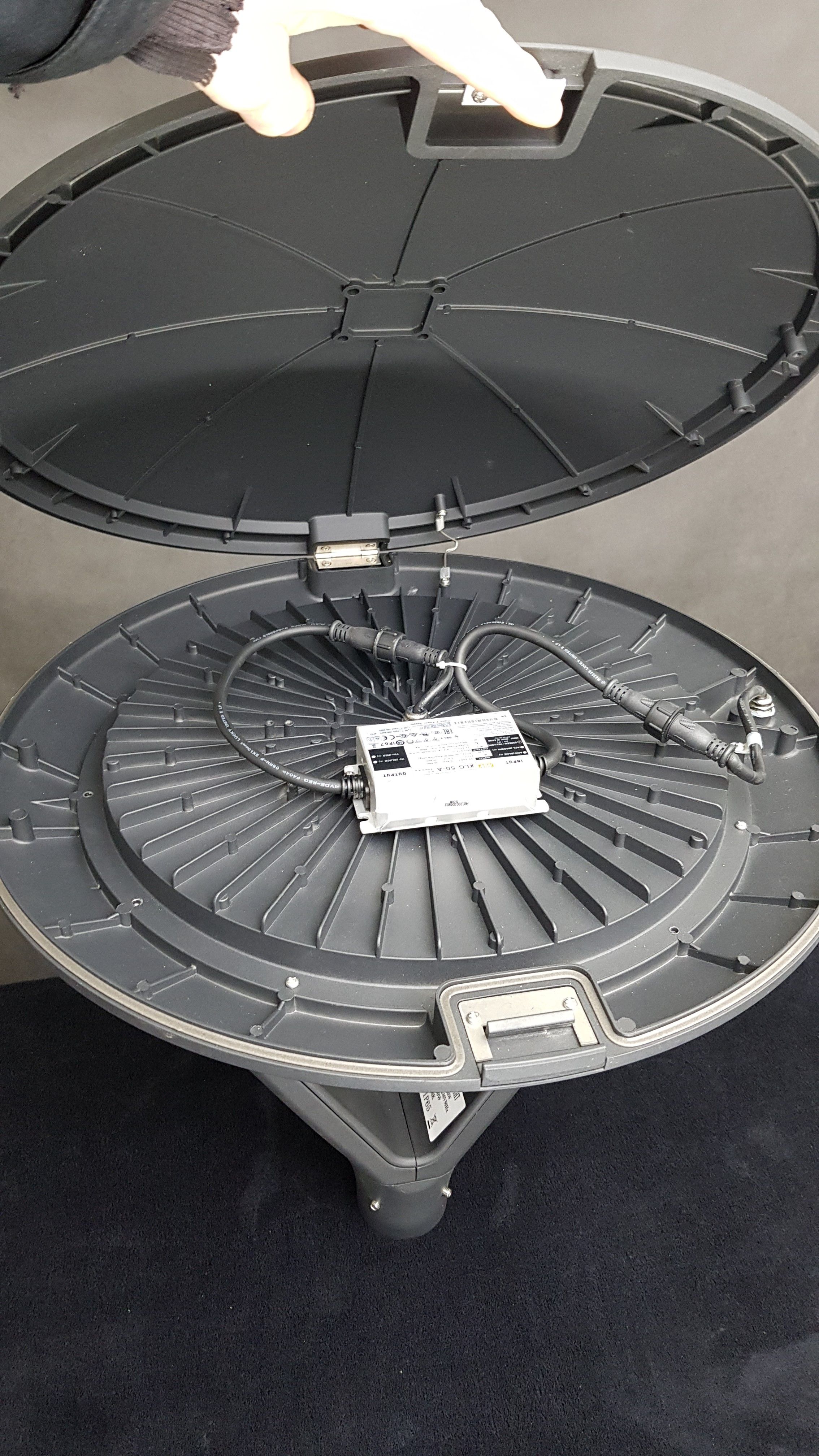 LED veřejné osvětlení bez modré složky