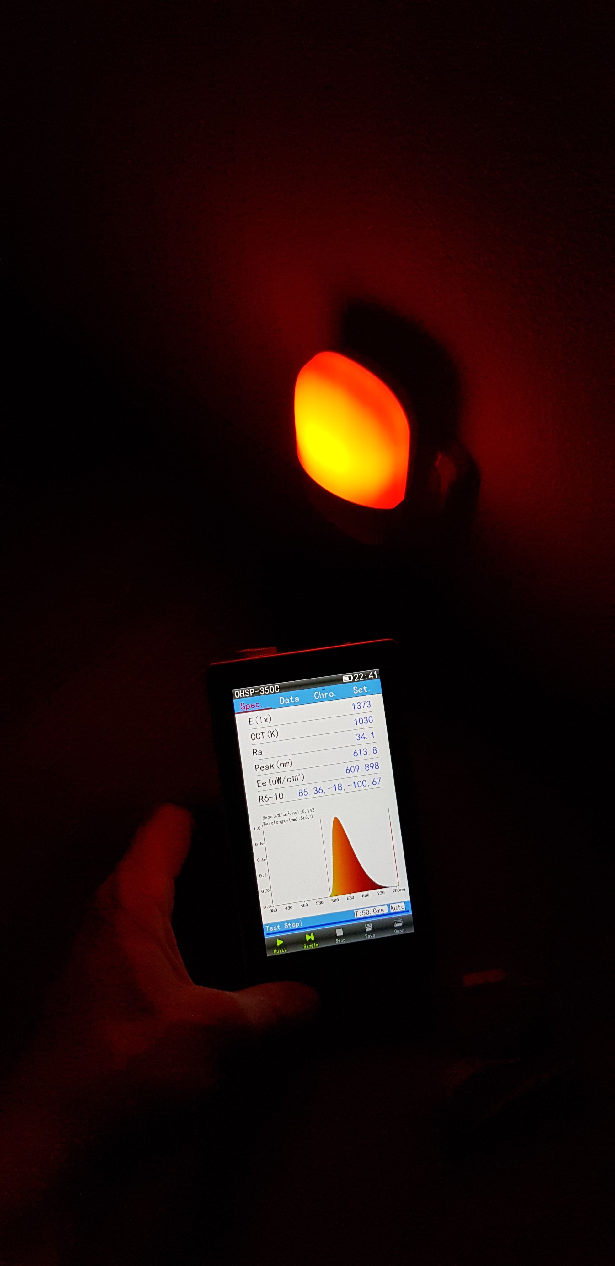 Svítidlo do zásuvky bez modré a zelené složky světla - led noční světlo s čidlem pohybu