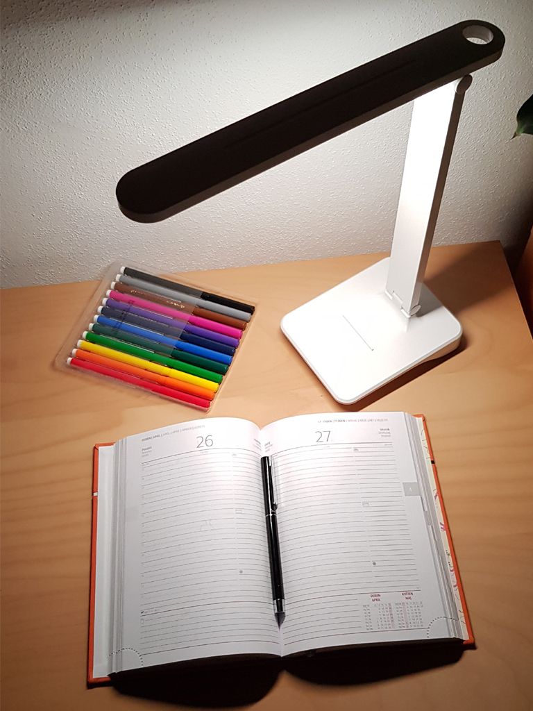 Biodynamická lampička s akumulátorem