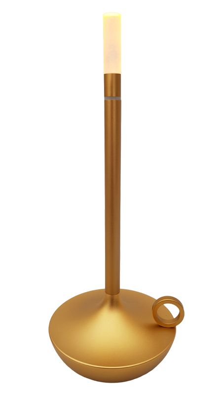 Aladinův svícen - Noční svítidlo bez modré složky Zlatý svícen