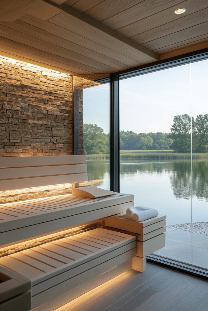 Biodynamické světlo speciální denní a večerní spektrum - Biodynamické světlo v sauně