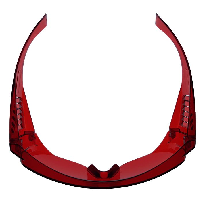 Červené brýle 5M Aero Red - Červené brýle Horní pohled