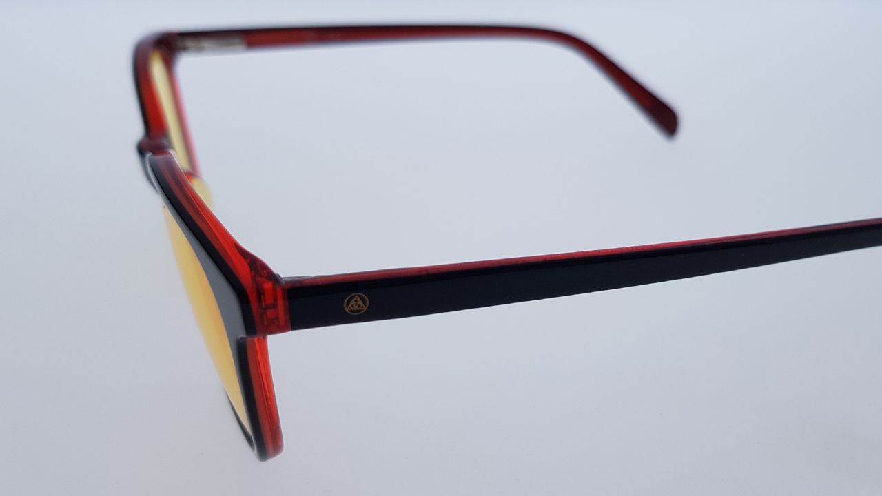 Dámské lamino - acetátové brýle Geek