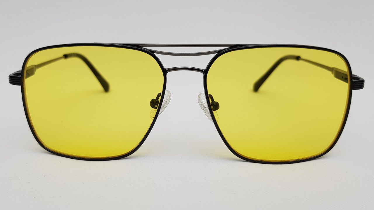 Pánské kovové brýle Pilot