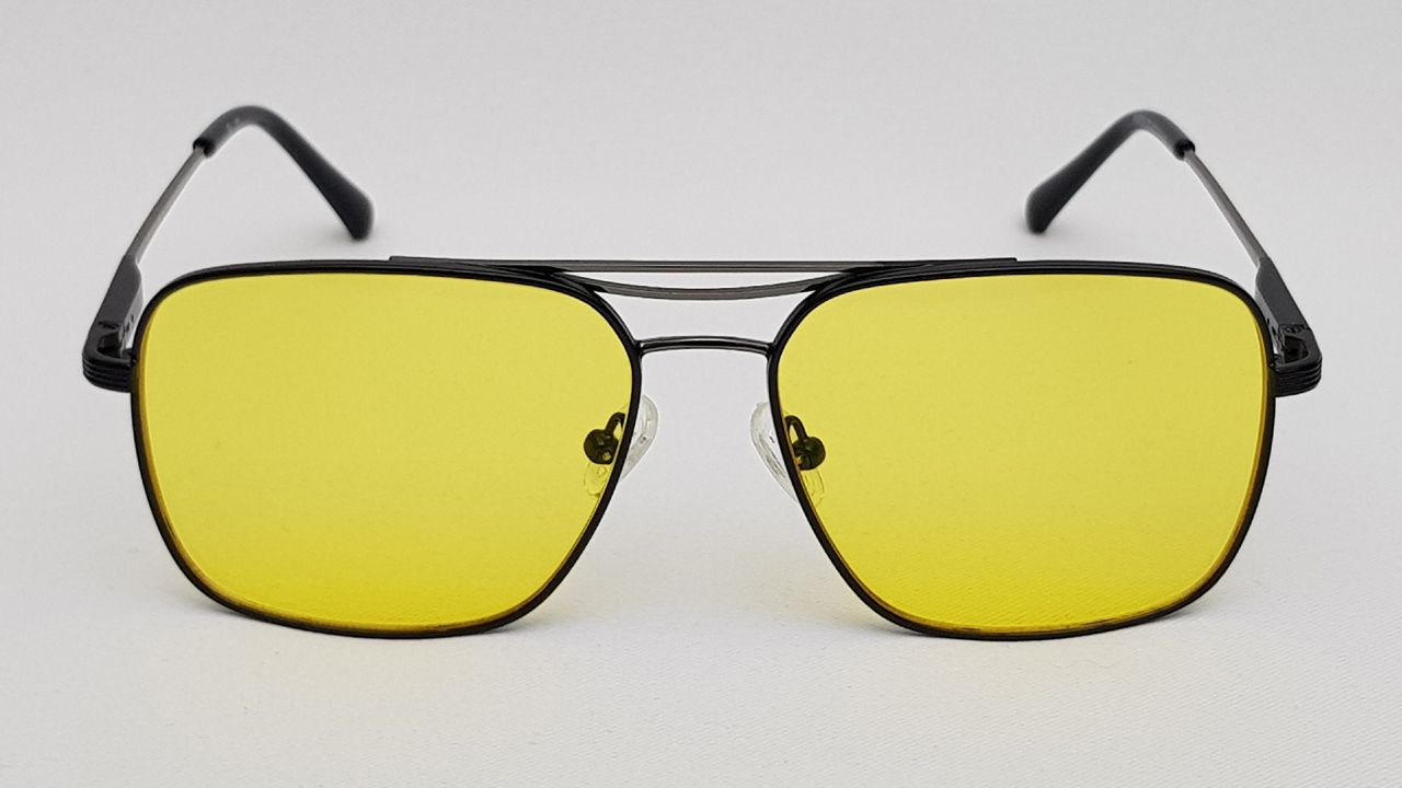 Pánské kovové brýle Pilot