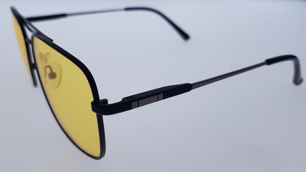 Pánské kovové brýle Pilot