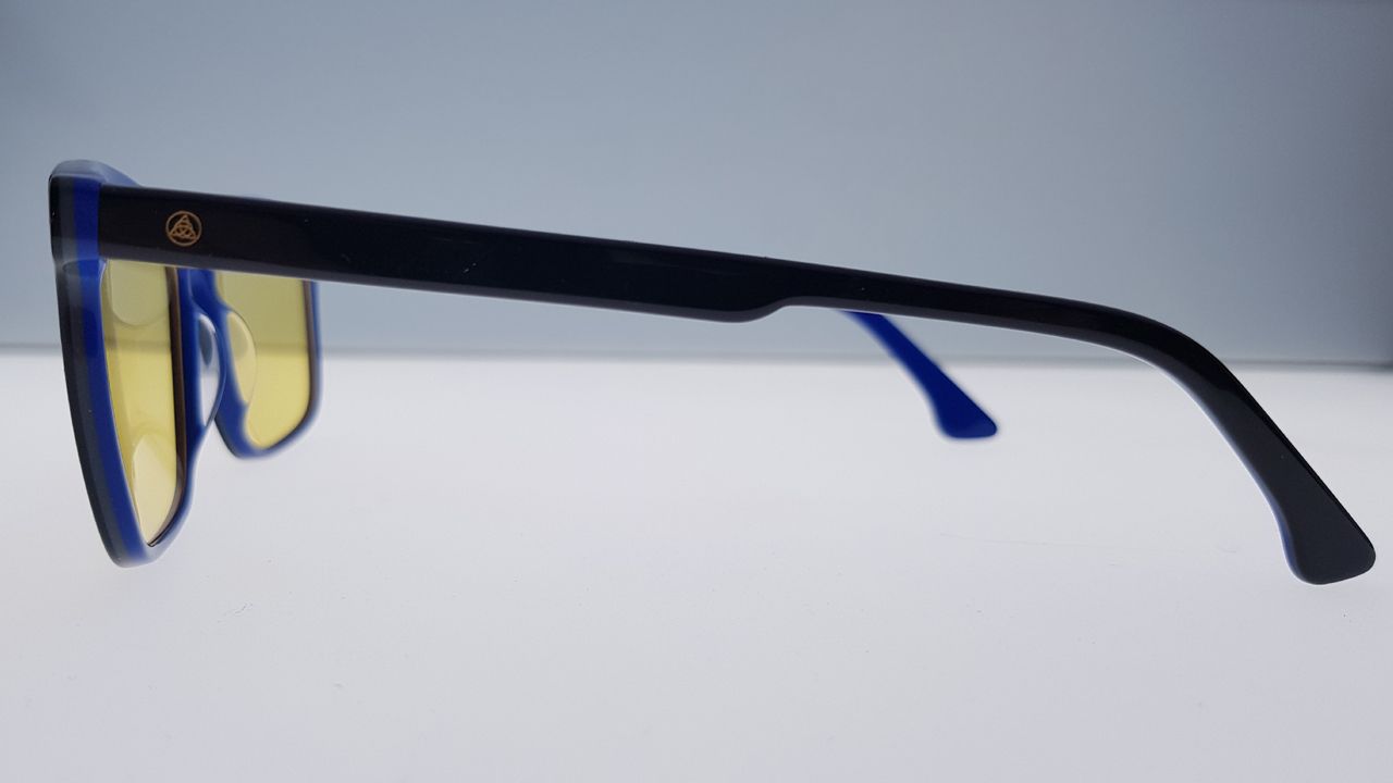 Pánské lamino - acetátové brýle Geek