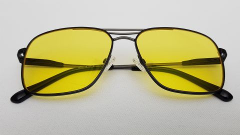 Pánské kovové brýle Pilot