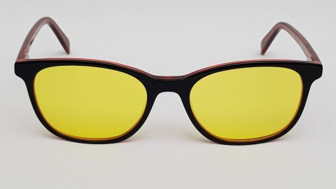 Dámské lamino - acetátové brýle Geek